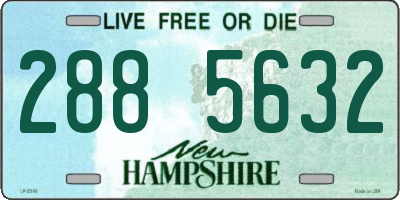 NH license plate 2885632