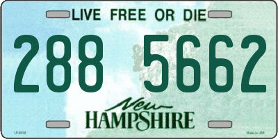 NH license plate 2885662