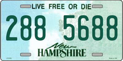NH license plate 2885688