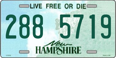 NH license plate 2885719