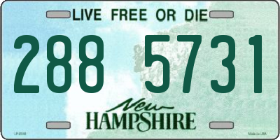 NH license plate 2885731