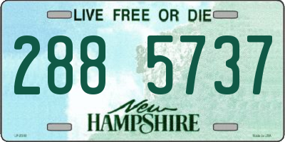 NH license plate 2885737