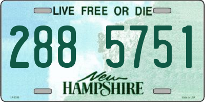 NH license plate 2885751