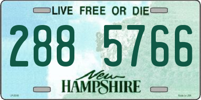 NH license plate 2885766