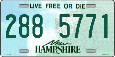 NH license plate 2885771