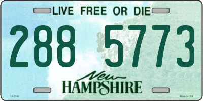 NH license plate 2885773