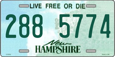 NH license plate 2885774
