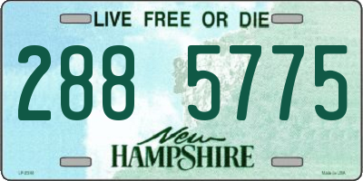 NH license plate 2885775