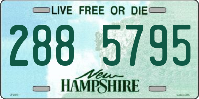 NH license plate 2885795
