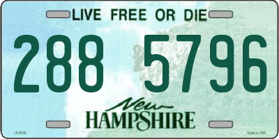 NH license plate 2885796