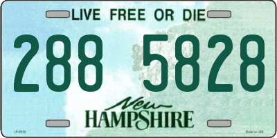 NH license plate 2885828