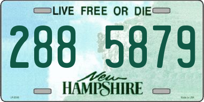 NH license plate 2885879