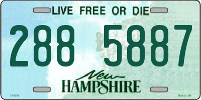 NH license plate 2885887