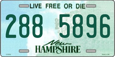 NH license plate 2885896