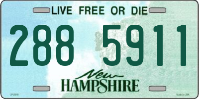 NH license plate 2885911