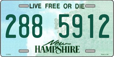 NH license plate 2885912