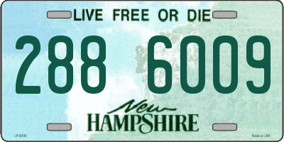 NH license plate 2886009