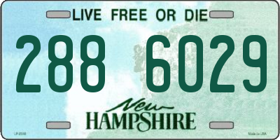 NH license plate 2886029