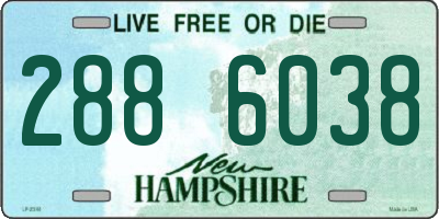 NH license plate 2886038