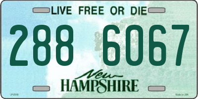 NH license plate 2886067