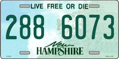 NH license plate 2886073