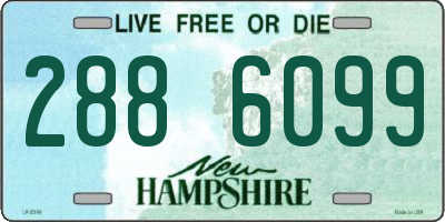 NH license plate 2886099