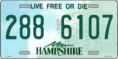 NH license plate 2886107