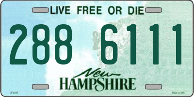 NH license plate 2886111