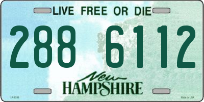 NH license plate 2886112