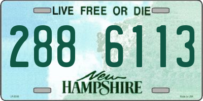 NH license plate 2886113