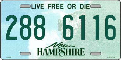 NH license plate 2886116
