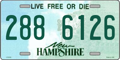 NH license plate 2886126