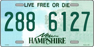 NH license plate 2886127