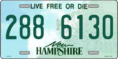 NH license plate 2886130
