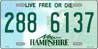 NH license plate 2886137