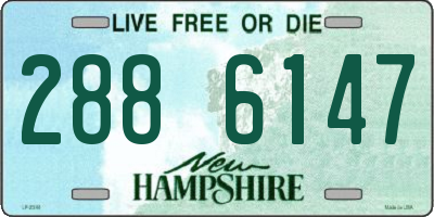 NH license plate 2886147