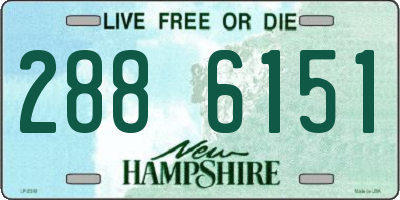 NH license plate 2886151