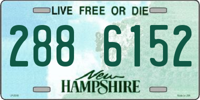 NH license plate 2886152