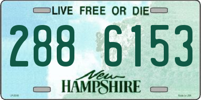 NH license plate 2886153