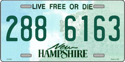 NH license plate 2886163