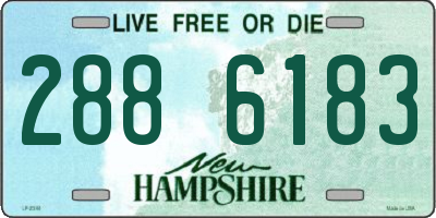 NH license plate 2886183