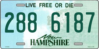 NH license plate 2886187