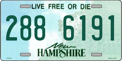 NH license plate 2886191