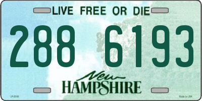 NH license plate 2886193