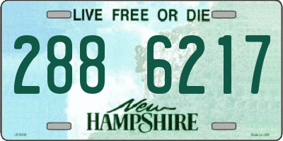 NH license plate 2886217