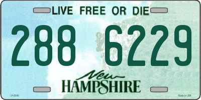 NH license plate 2886229