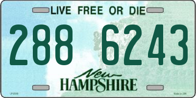 NH license plate 2886243