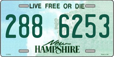 NH license plate 2886253