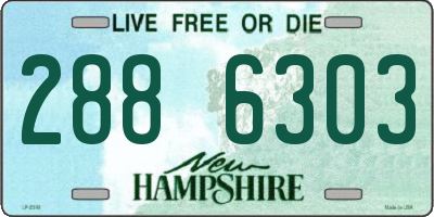 NH license plate 2886303