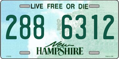 NH license plate 2886312